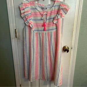 Vineyard Vines Brightly Colored Striped Dress Size Small